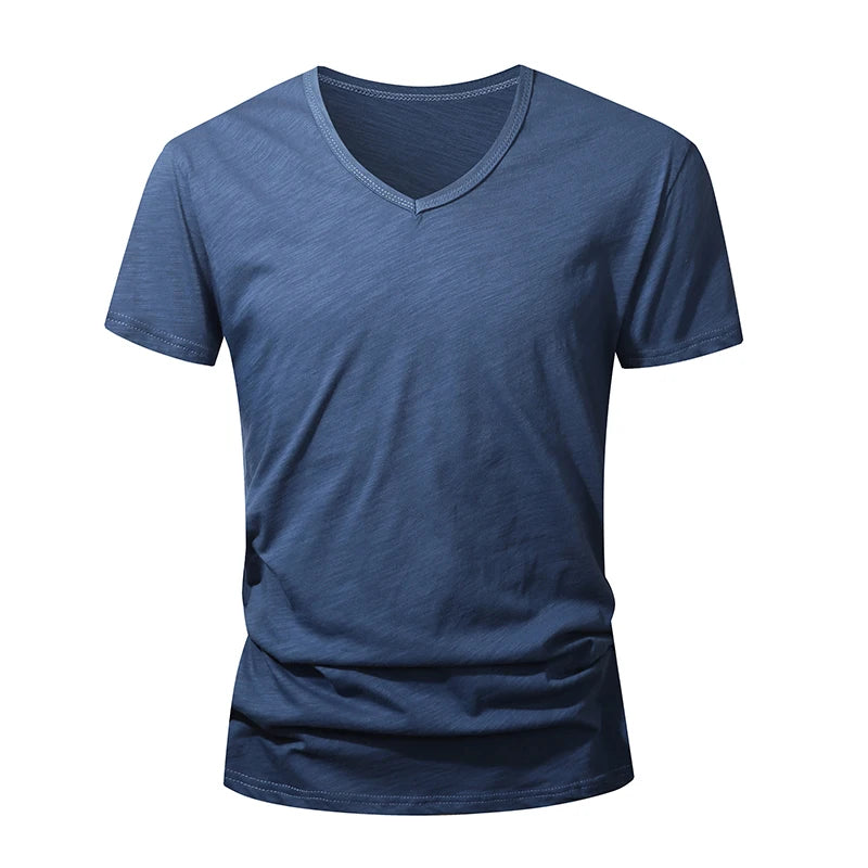 100 Percent Cotton Men T Shirt Soft High Quality Short Sleeve Tee Casual Summer Wear For Men
