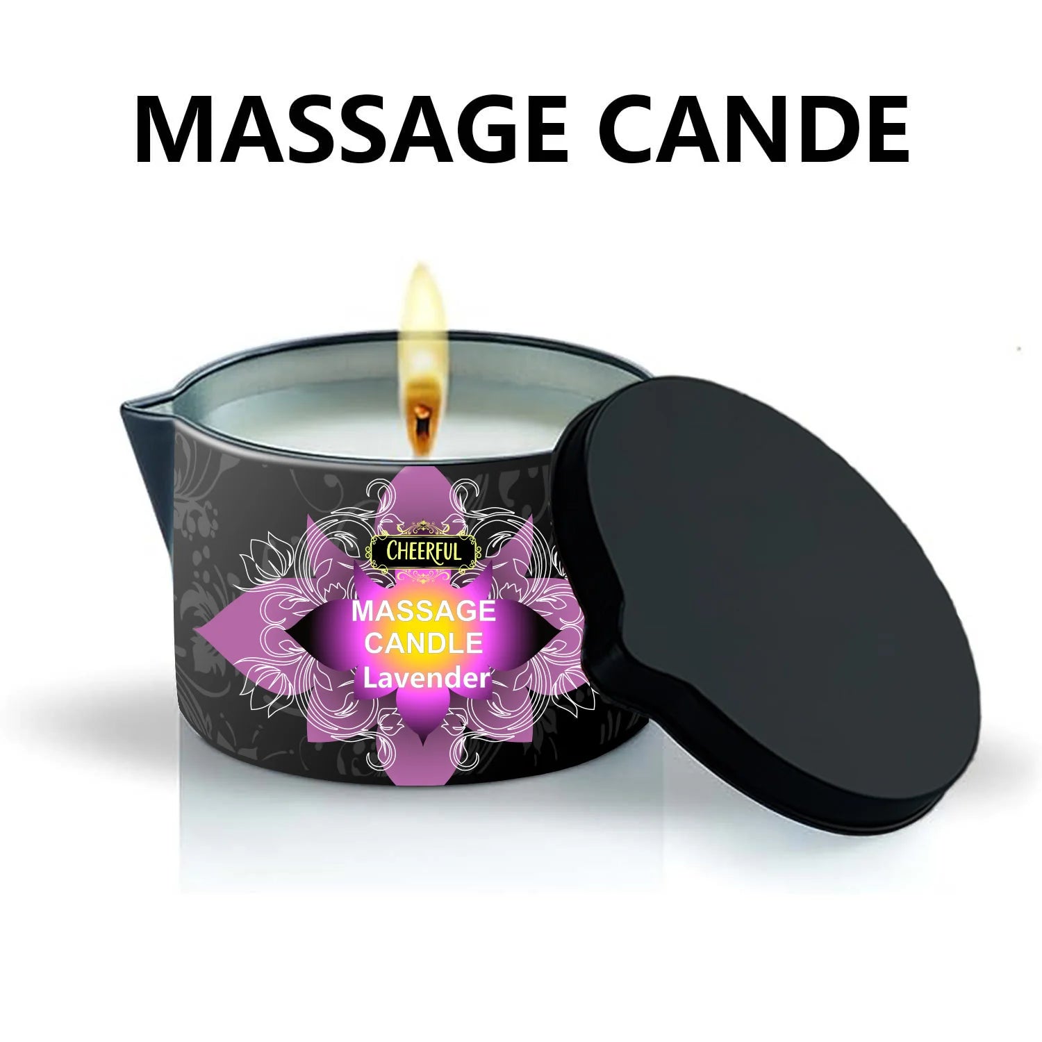 Massage Oil Candle By Sm Product Luxury Aromatherapy For Stress Relief And Skin Moisturizing For Home Spa Lovers