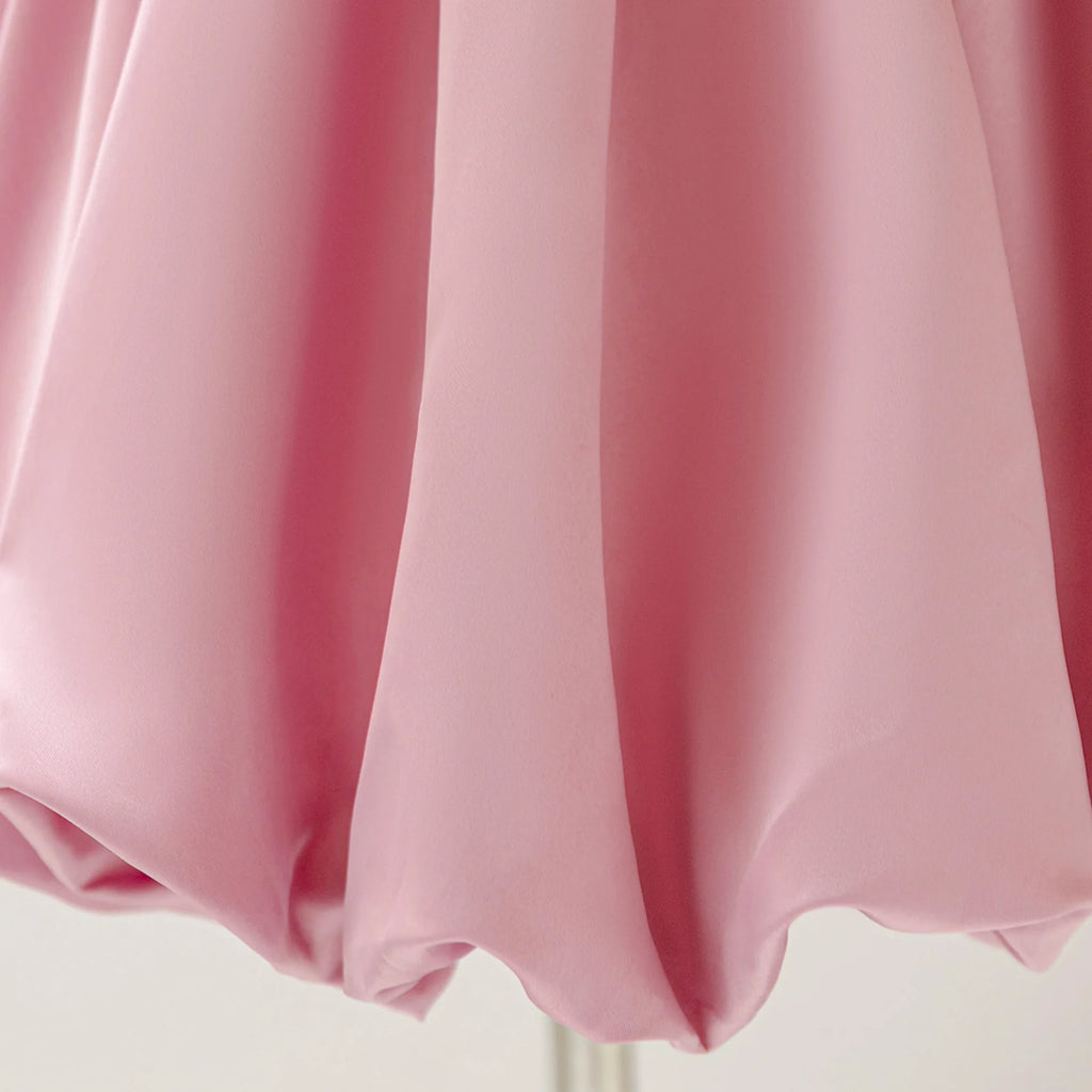HETISO Girls Princess Party Dress Elegant Flower Tutu Bridesmaid Prom Gown for Wedding Evening Birthday Graduation 4-8Y