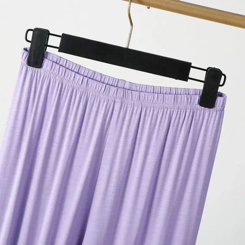 Women's Cotton Blend Leggings - Plus Size XL-8XL High Stretch