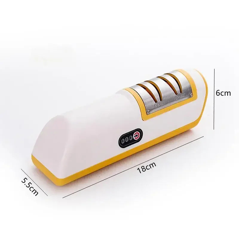 Afilador de Cuchillos Eléctrico de Cocina, Multifuncional Automático Profesional de 4 Velocidades, Accesorios de Cocina