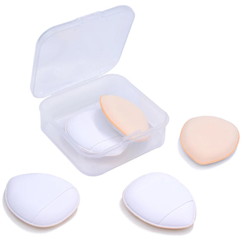 Mini Finger Puff Foundation Sponge For Beginners Air Cushion Quick Blend Flawless Concealer BB Cream Application