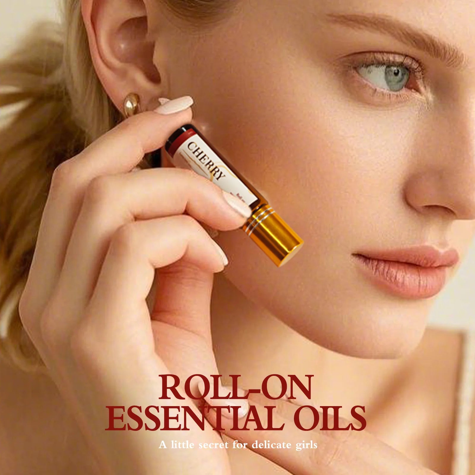 10ml Angel Roller Essential Oil  Rollerball Perfume Long Lasting Scent Mini Holiday Gifts