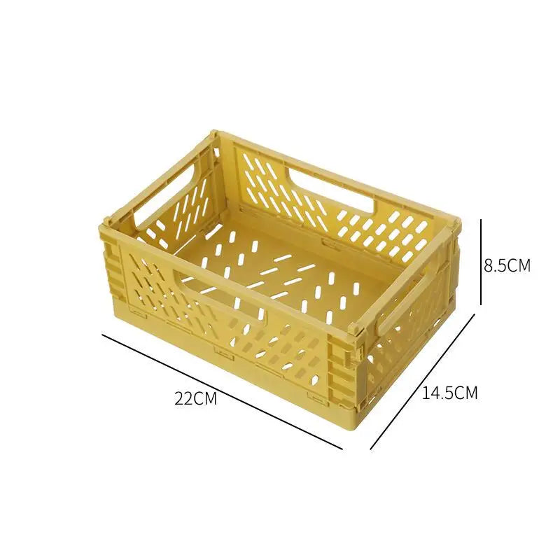 Cesta de almacenamiento plegable, organizador de armario, caja para cocina y baño, accesorios y aparatos para ropa, juguetes, especias, condimentos y verduras