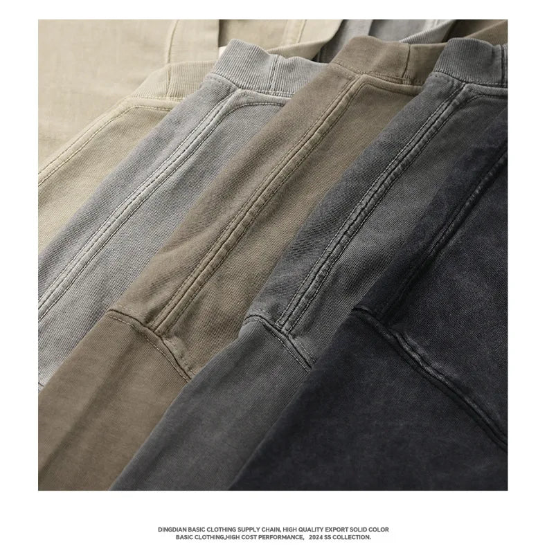 man's Summer T Shirt 2026 New Aged T-shirt short-sleeved Pure Cotton Loose short-sleeved Tshirt Men Clothing DingdianWY280