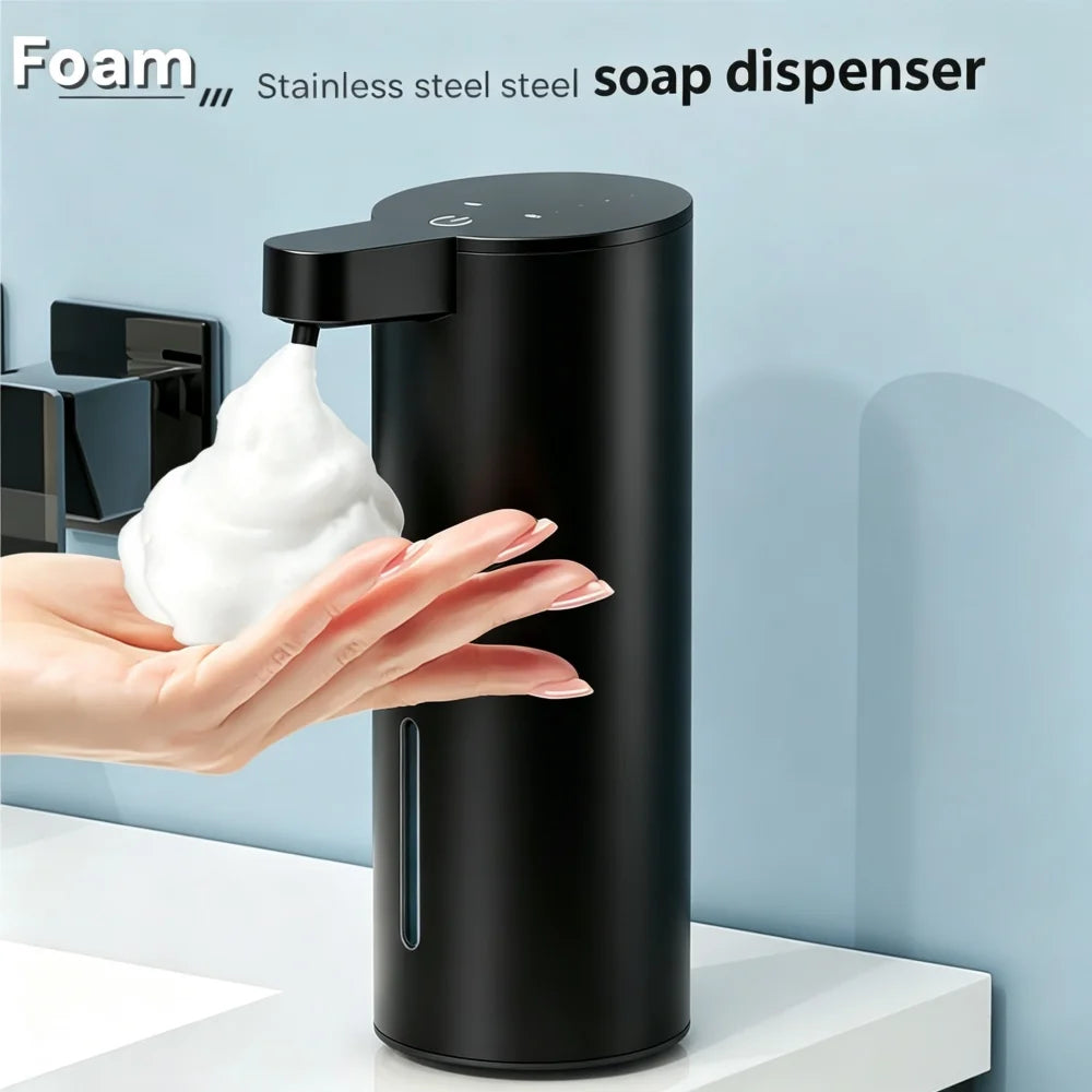 Automatic Stainless Steel Foam Soap Dispenser, Touchless 300ml