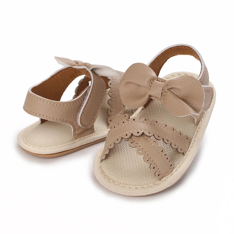Summer newborn children's shoes, girls' sandals, children's shoes, outdoor casual walking shoes, 0-18 months old