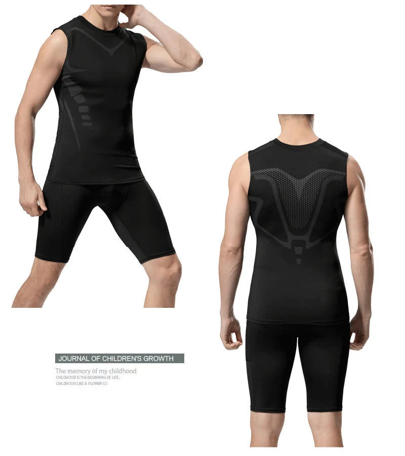 Men's Sci-Fi Print Vest