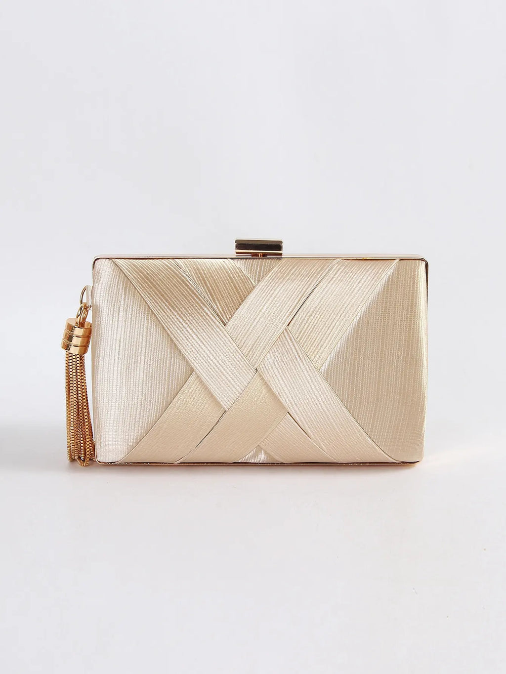 Women Clutch Bag Evening bag Fringed Evening Handbag,Lady Party Wedding Clutch Purse Chain Shoulder Cross Body Bag