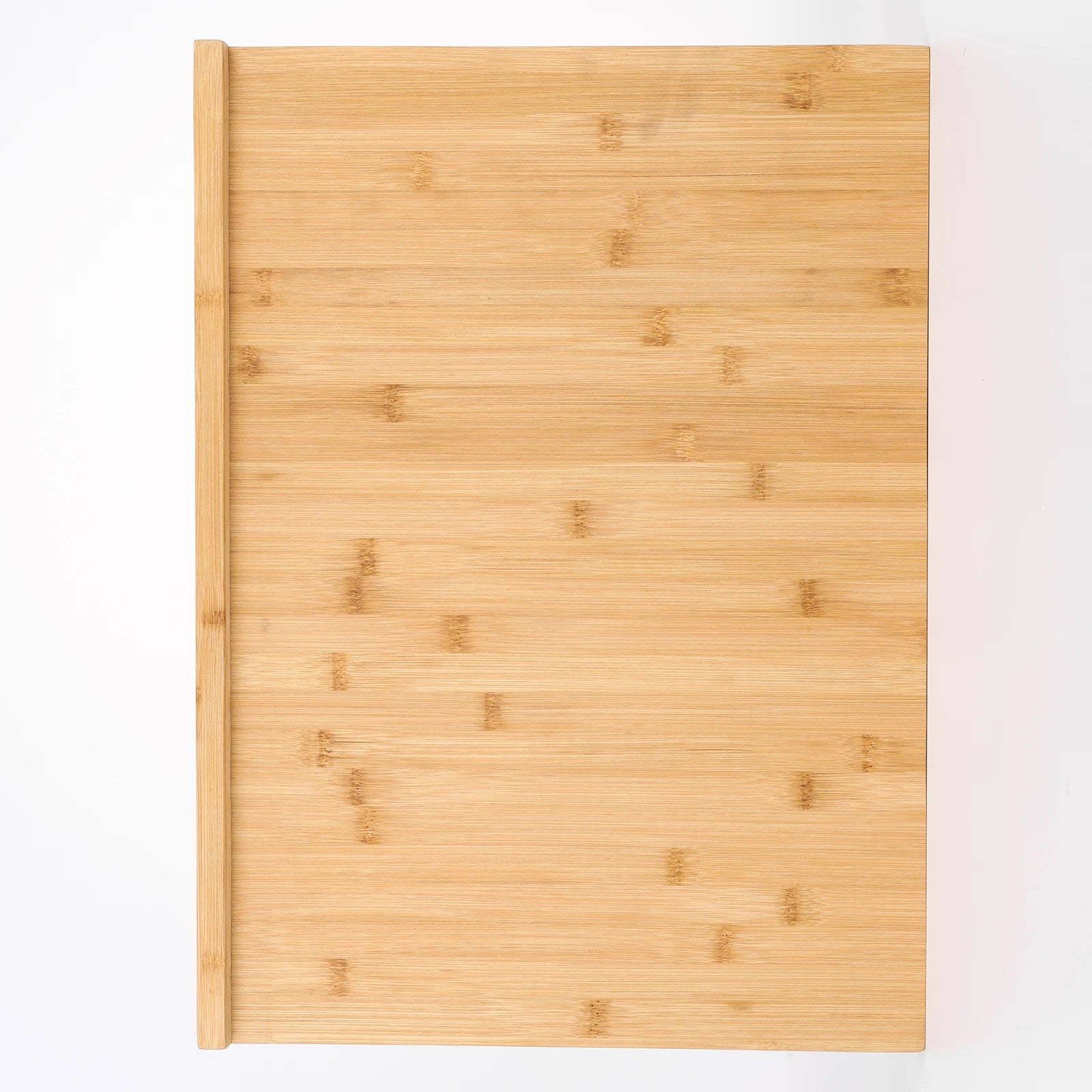 Tabla de Pastelería de Bambú Multifunción para Mostrador con Ranura Invertida Tabla de Cortar de Cocina Suministros de Cocina