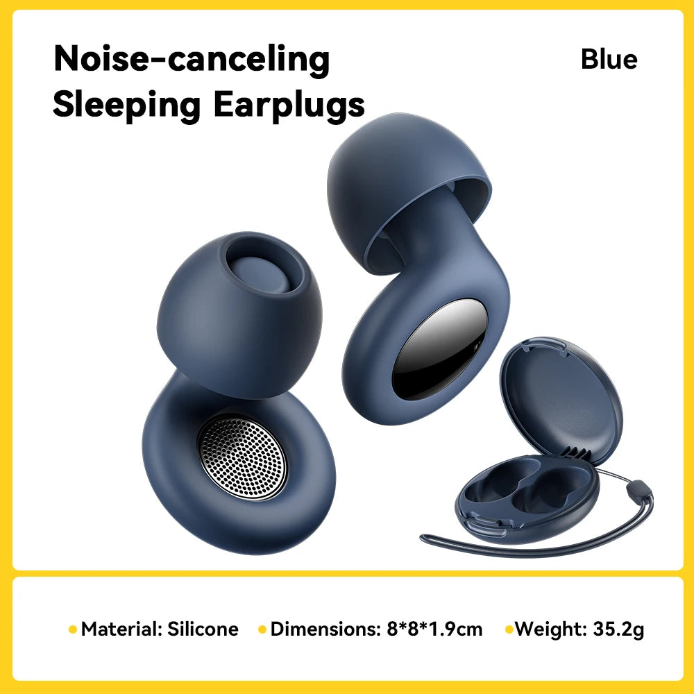 Essager Noise Cancelling Ear Plugs For Sleeping Soft Silicone Ultra Quiet Travel Friendly For Sleepers