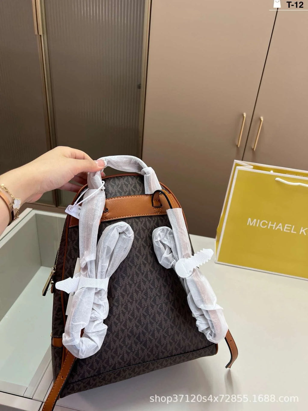 Michael Kors Jet Set 2026 High-Quality Fashion Luxury Women's Backpack