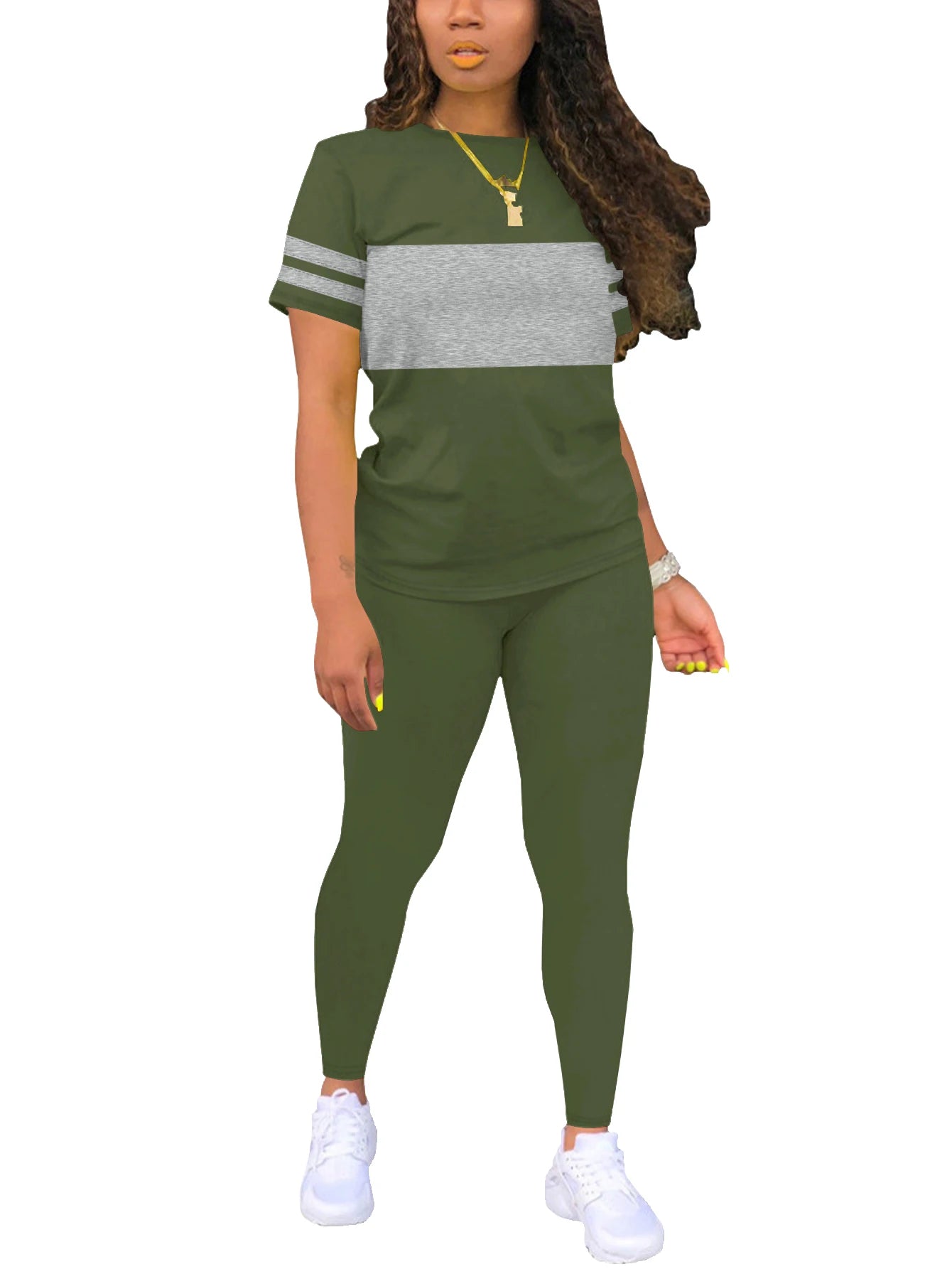 Women's Summer Casual Set – Fashionable Loose Fit Comfortable Ensemble