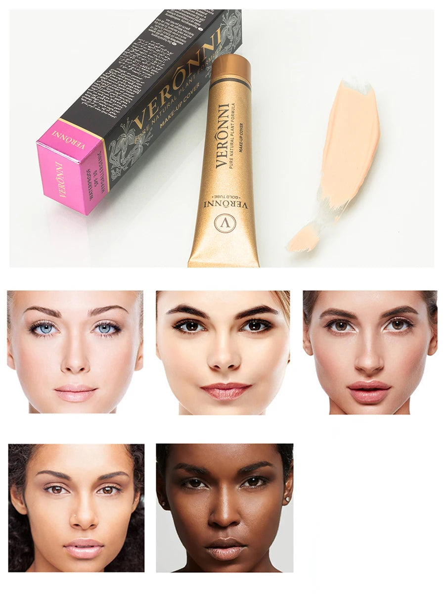 14 Shades of Matte Concealer - Complete Coverage Formula,Long-Lasting,Waterproof Foundation Makeup Contouring for Face And Body