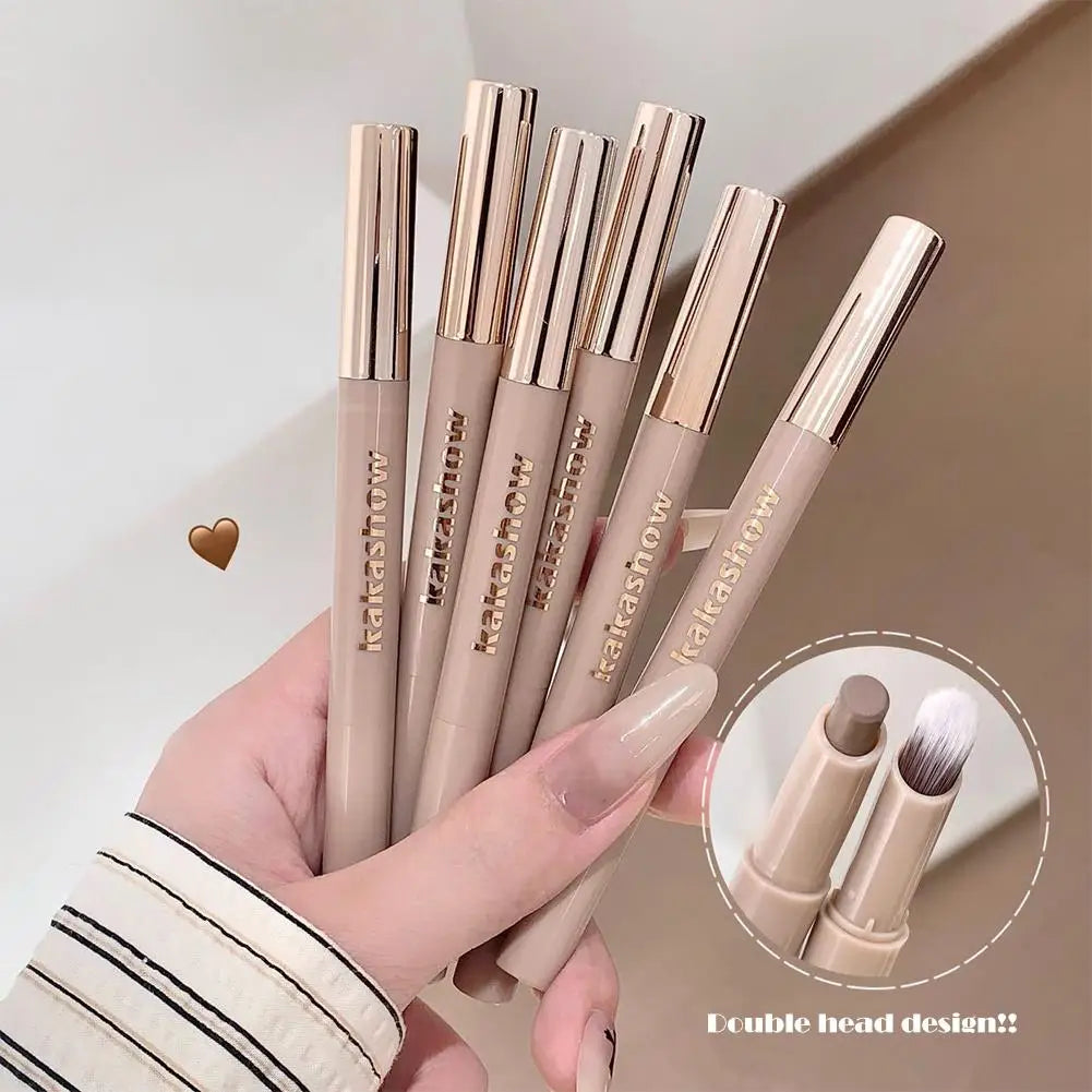 2in1 Contouring Pen With Brush Facial Contour Stick Makeup, Neutral Bronzer Makeup Sticks, 3D Contouring Stick For Face Body