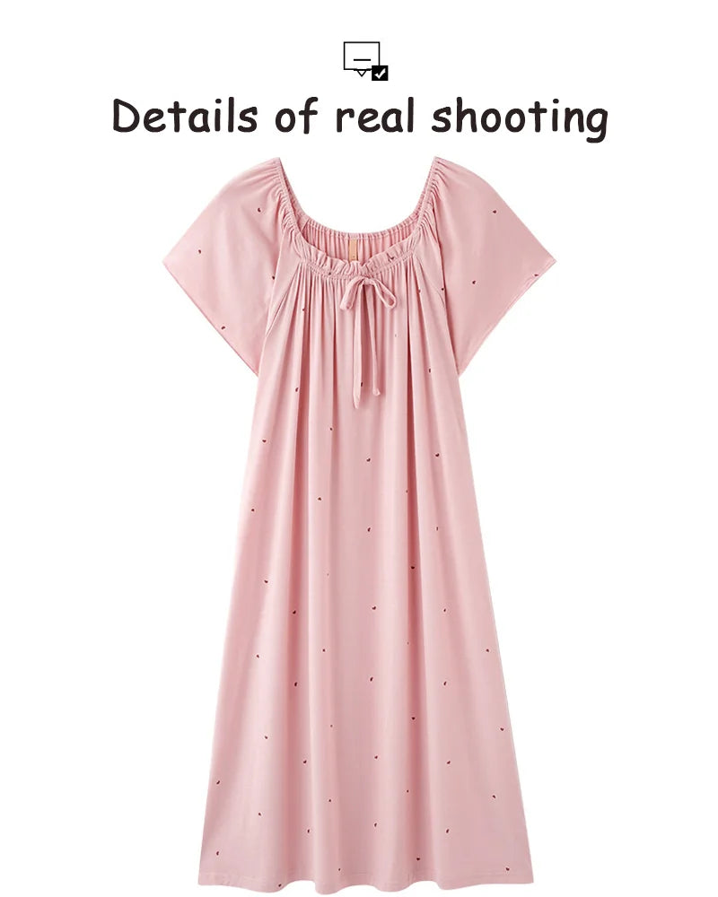 Summer Hot New Product Modal Fabric High-quality Fabric Nightgown Sleepwear That Can Be Worn As Women's Home Clothes