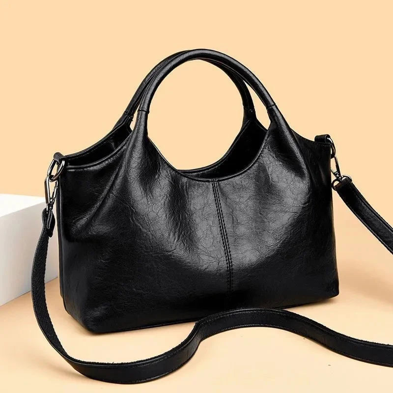 High Quality Large capacity PU Leather Women Tote Bag Designer Ladies Shoulder Crossbody Bag Fashion Female Handbags