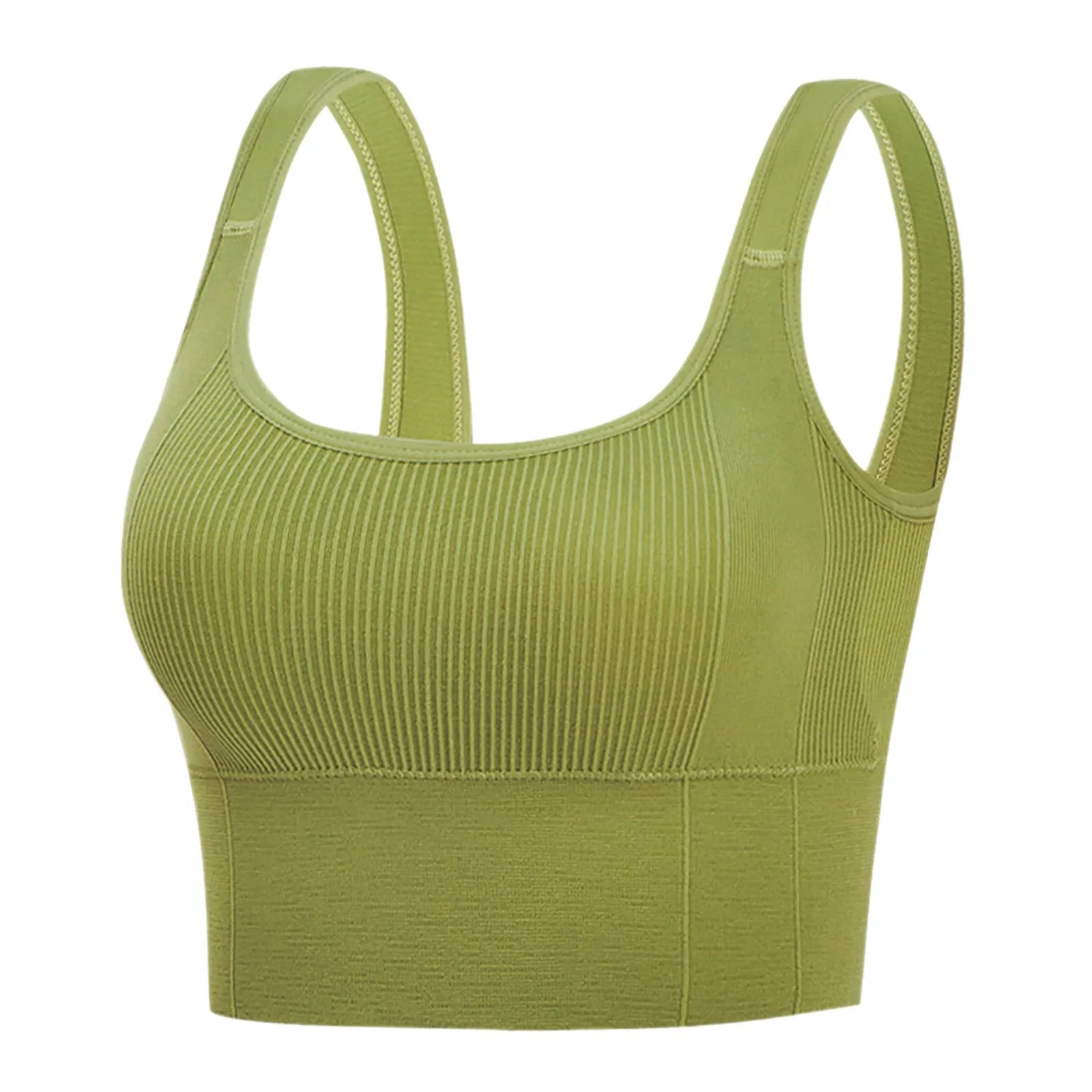 Women Summer Seamless Wireless Fixed Wide Strap Bandeau Tube Top Back Vest Casual Daily Soft Comfortable Underwear Lingerie