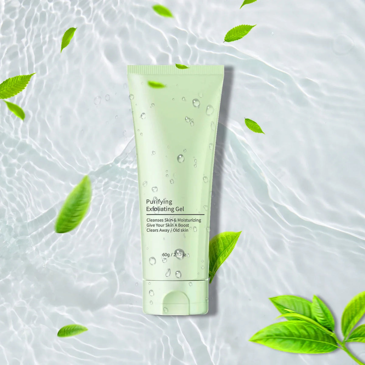 Facial Exfoliating Gel - Deep Cleansing & Blackhead Remover