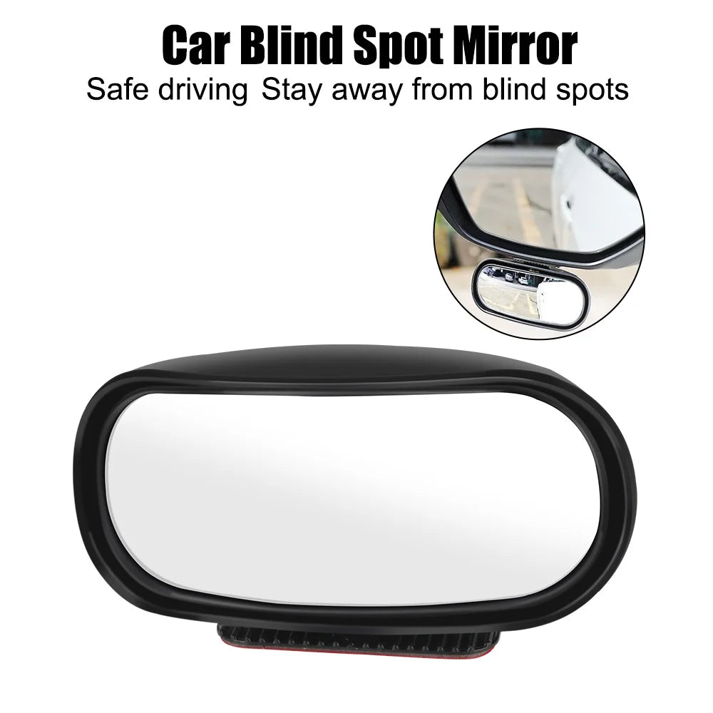 Universal Car Accessories Car Mirror Auxiliary Rear View Mirror Wide Angle Side Rear Mirrors Reverse Blind Spot 360° Adjustable