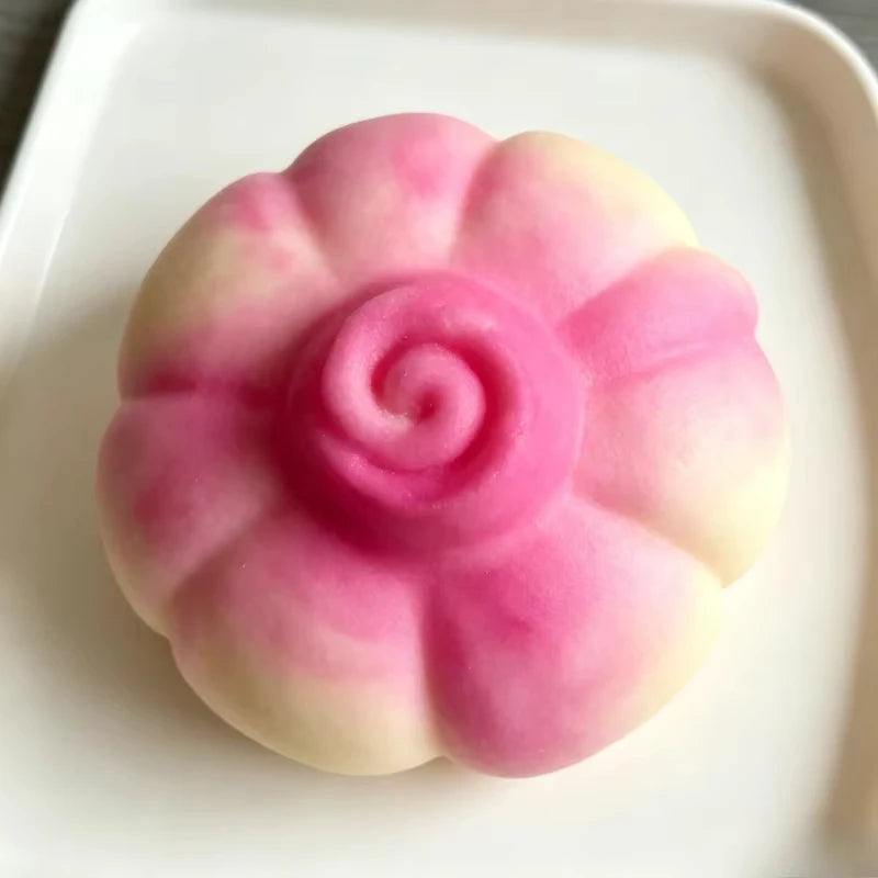 Onion Squishy Squeeze Stress Ball - Pink Gradient ASMR Fidget Toy