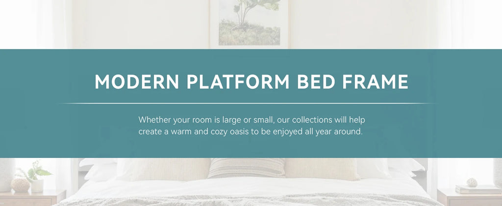 HOOMIC Upholstered Bed Frame with Adjustable Headboard, Soft Linen Fabric, Strong Supporting Structure, Noise-Free Allewie