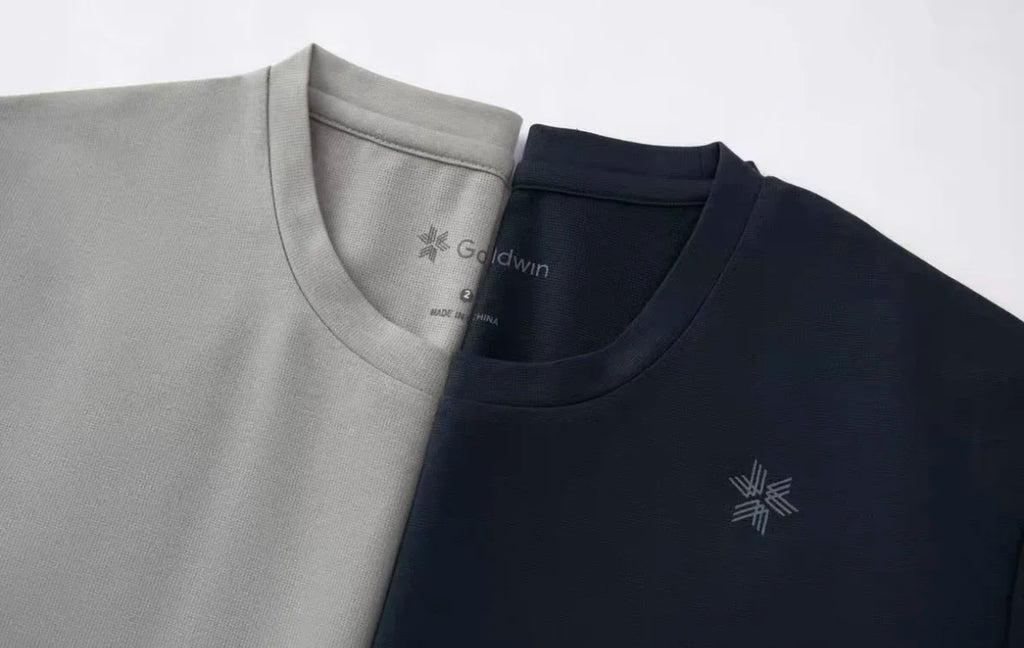 Goldwin outdoor function all-weather composite four-dimensional elastic technology quick-drying short-sleeved T-shirt