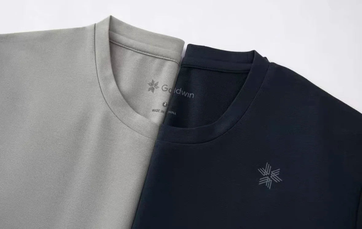 Goldwin outdoor function all-weather composite four-dimensional elastic technology quick-drying short-sleeved T-shirt