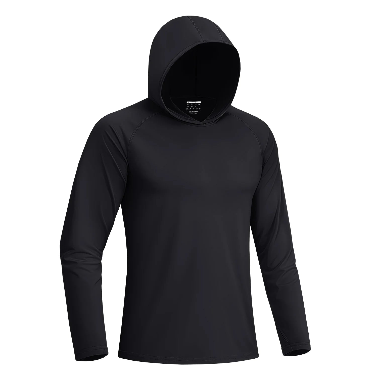 Tacvasen Sun Protection Shirts Mens Long Sleeve Hoodie Casual Uv-Proof T-Shirts Breathable Lightweight Quick Dry T Shirts Swim