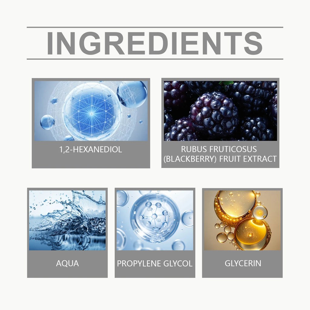 Blackberry Perfume Elegant Fragrance Long-lasting Scent Daily Portable Fresh Aroma for Women Moisturizing Skin Non-sticky