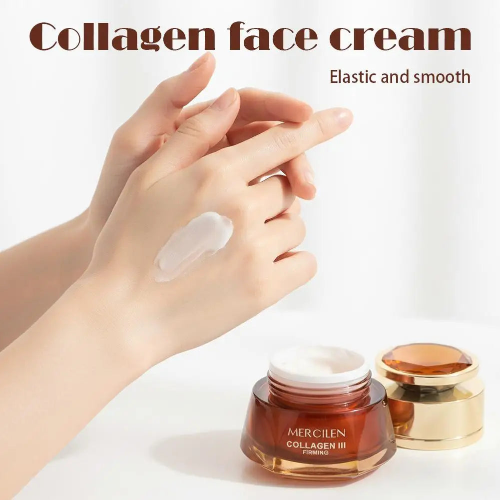 Collagen Firming Soothing Essence Face Cream Delicate Firming Balanced Skin Fine Lines Korea Skincare Products Skin Care