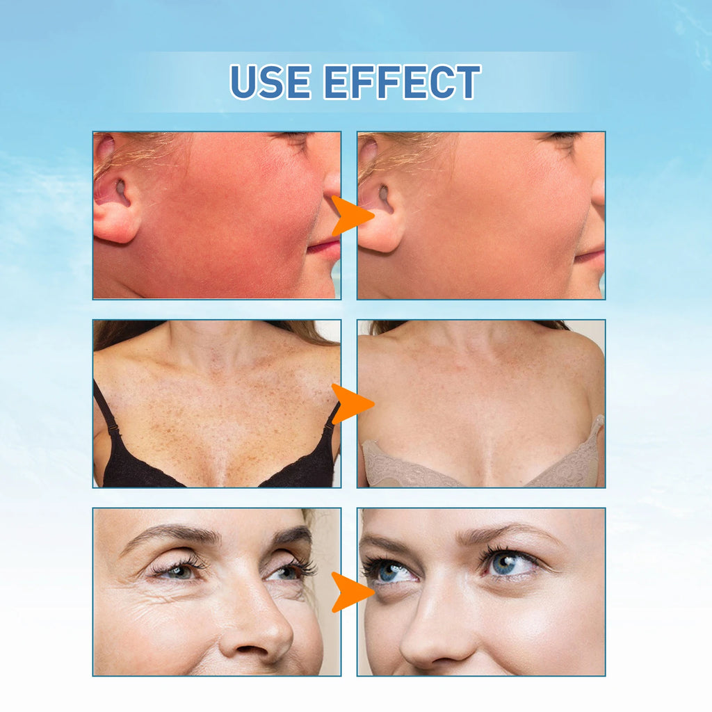 Daily Facial Sunscreen for Oily Skin Oil Control Brightening UV Protection Cream Lightweight Non Greasy Moisturizing Face Lotion