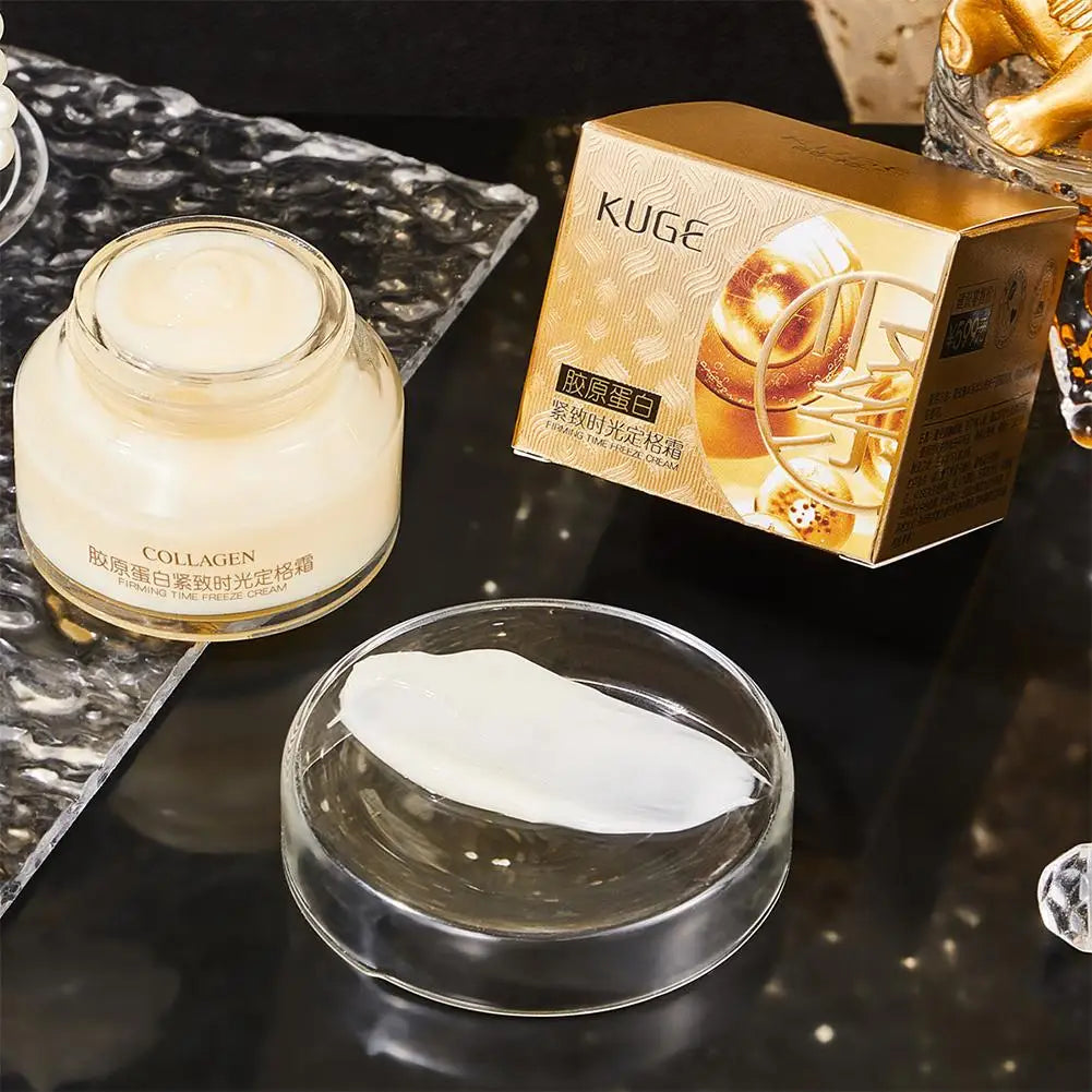 24k Gold Ginseng Face Cream Polypeptide Moisturizing Niacinamide Facial Serum For Skin Care Cream 24k Gold Ginseng Serum