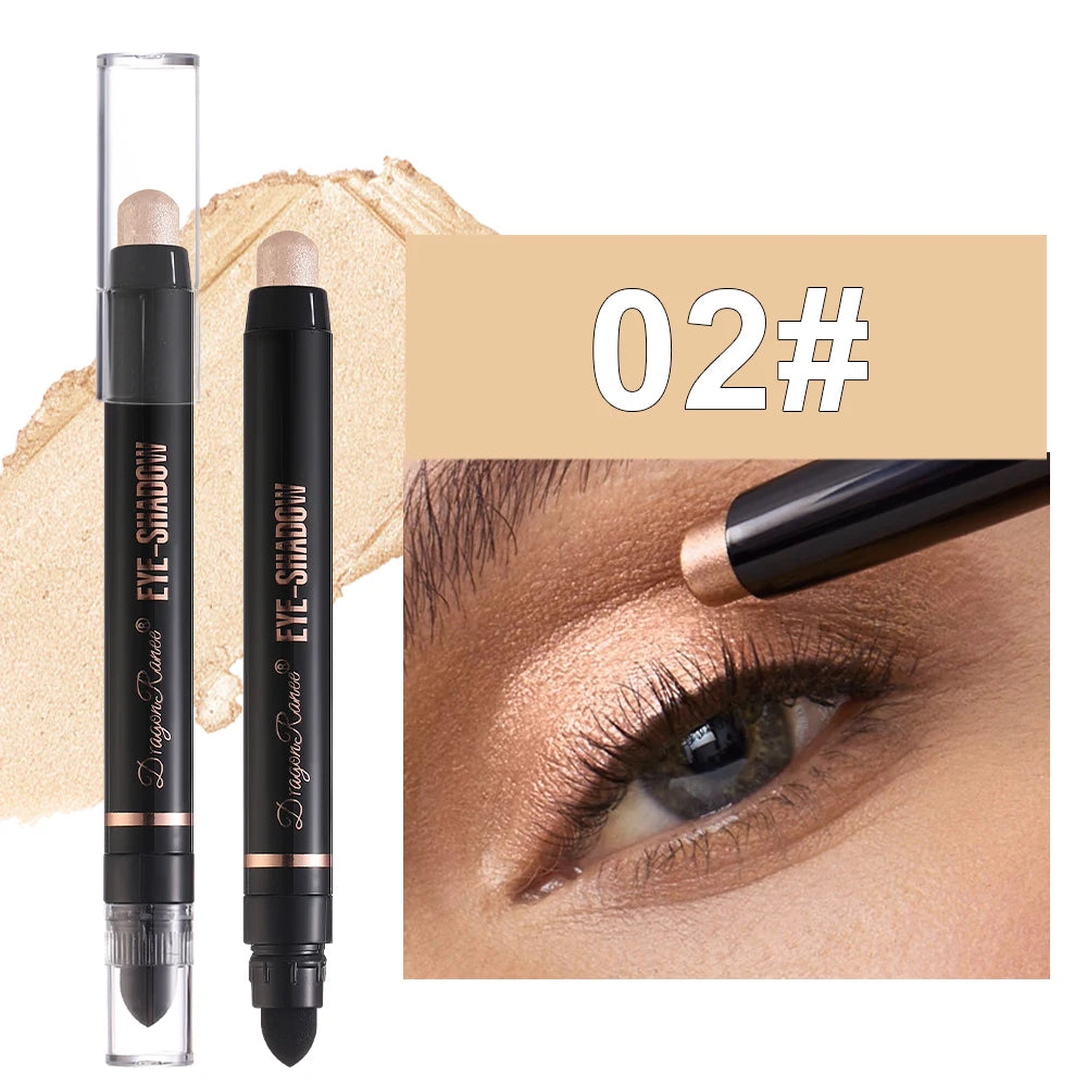 Eyeshadow Pen Pearlescent Liquid Waterproof With One Touch Application For All Day Wear Silky Shimmering