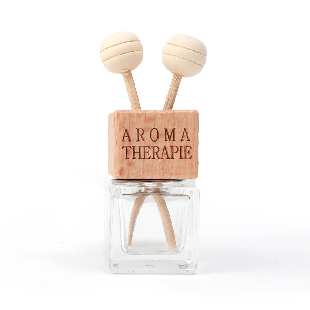 8ml Car Air Vent Perfume Bottle Clip - Glass Diffusion Jar