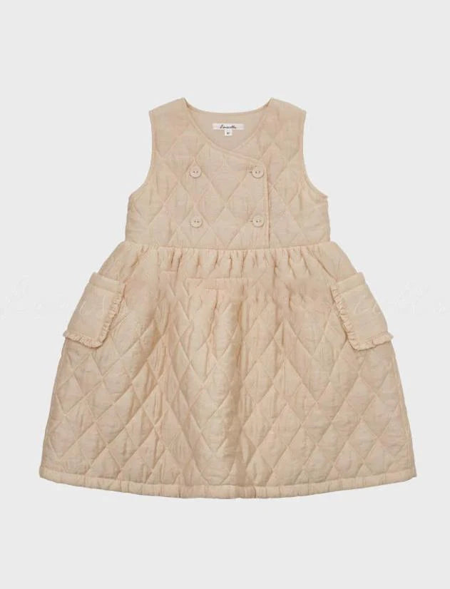 Kids Dress Aw25 Lou Girls Cute Warm Jacket Coat Outear Child Cotton Corduroy Princess Dresses