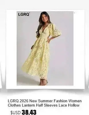 LGRQ 2026 Summer Blue Niche Strap Dress Fishtail Elegant Long Dresses Solid Color Female Elegant Party Gown 19DA2013