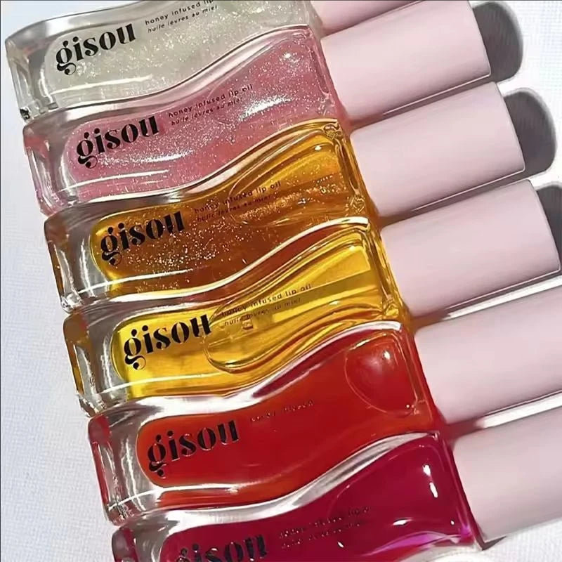 Gisou INS Popular Moisturizing Lip Balm Original Lip Oil Care The Lips Benetitnt For Lips Plumping Exfoliating Plumping Gloss
