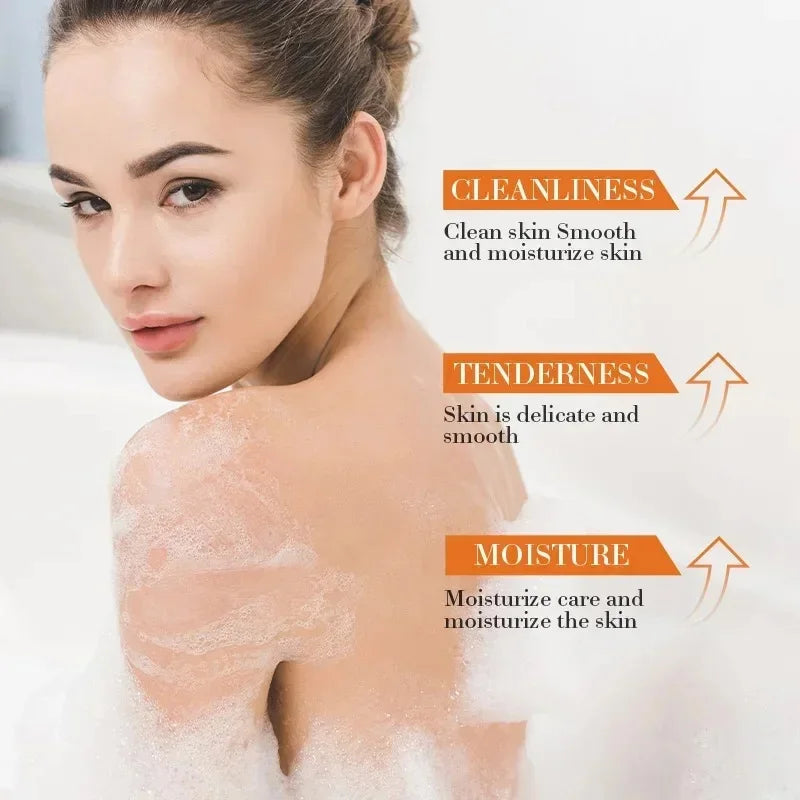 Natural Turmeric Soap Body Cleaning Lightening Dark Underarm Leg Bath Cleansers Brightening Face  Soap Tender Skin Care Beauty