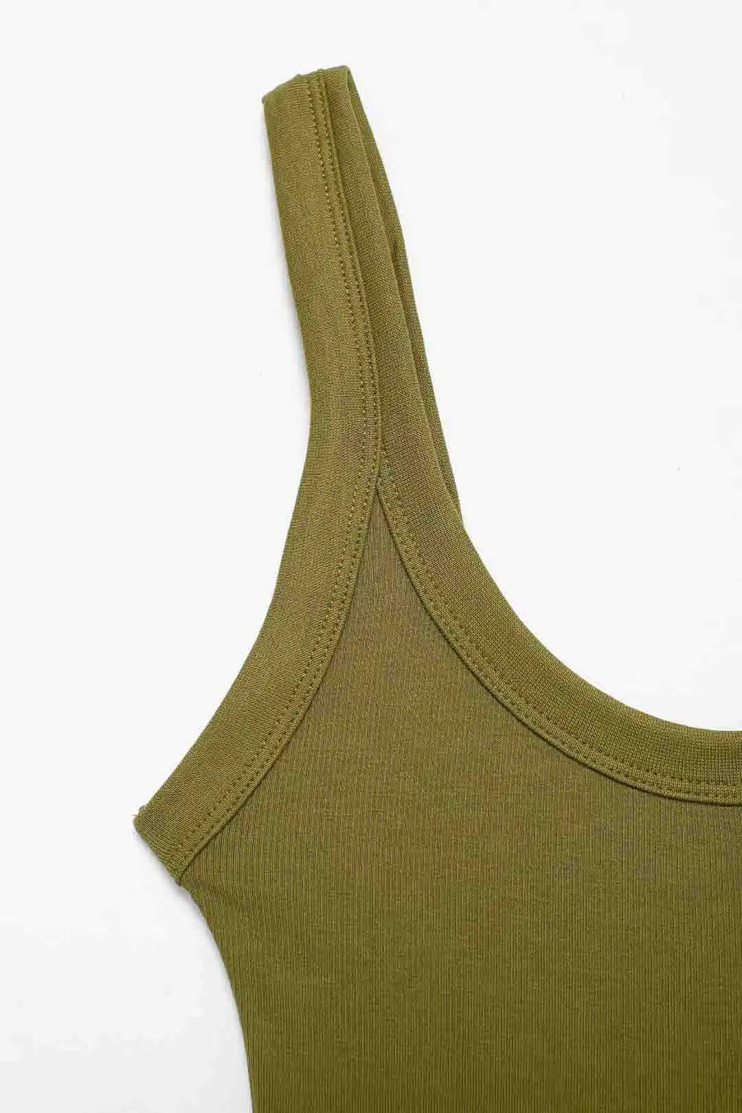 Skinny Ribbed Bodysuits for Women, O Neck, Straps, Snap-Button, Female Playsuits, Sexy Fashion