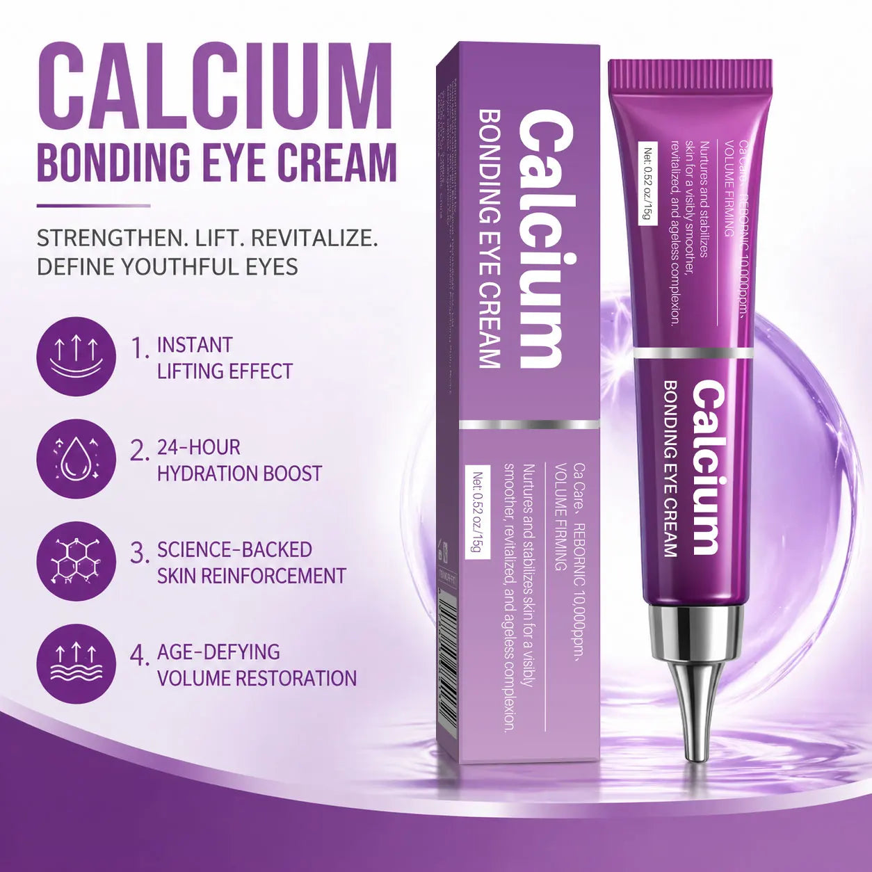 Calcium Volume Multi Balm for Smoothing Fine Lines Firms and lifts Eye Skin  Wrinkle Stick for Unisex Brightens and Soothes Skin