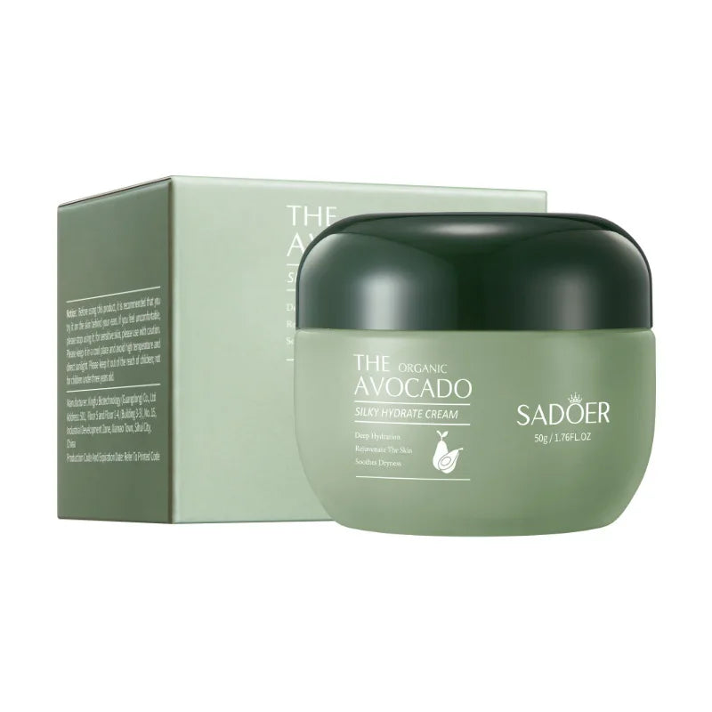 SADOER Avocado Skincare 6-Piece Set - Cleansing, Moisturizing, Care