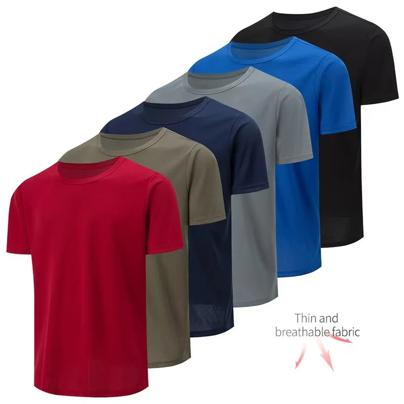 Men's Quick-Drying Breathable Short-Sleeve T-Shirt - Outdoor Sport