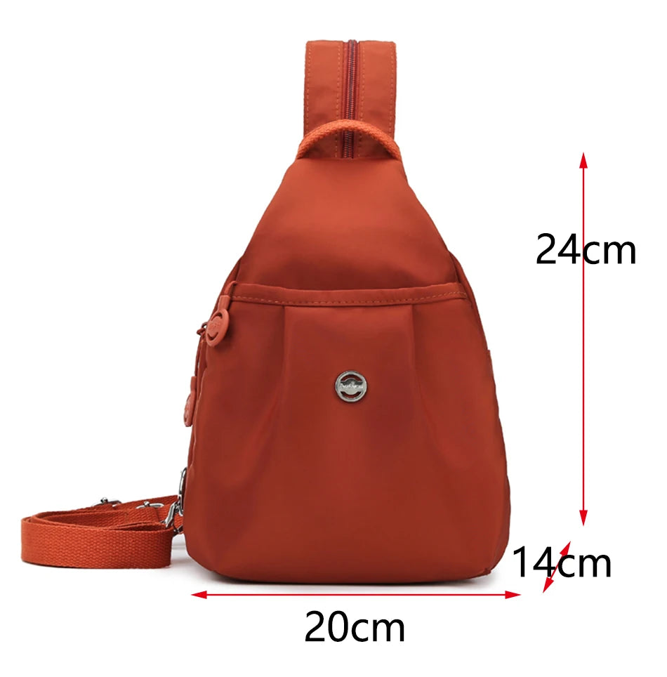 Fashion Casual Women's Chest Bag High Quality Women's Backpacks Multi Functional Shoulder Bag Large Capacity Women's Handbags