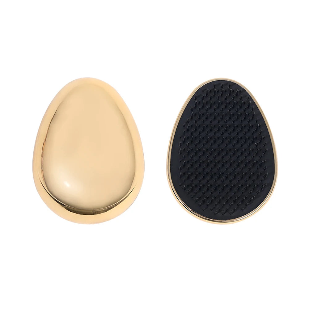 Electroplating Magic Hairbrush Detangling Anti-Static  Scalp Massage Comb Portable Exfoliating Hairdressing Styling Tools