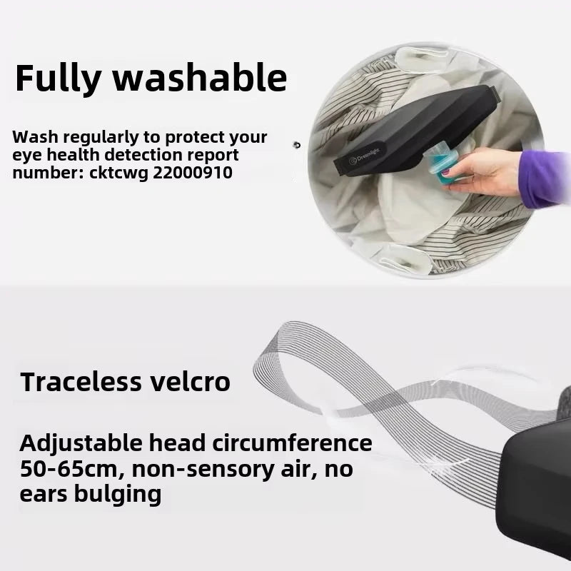 Dreamlight 3S Eye Mask Sleep 3D Stereoscopic Sleep Aid for Men Women Adult Portable for Sleeping Block Out Light Blinder