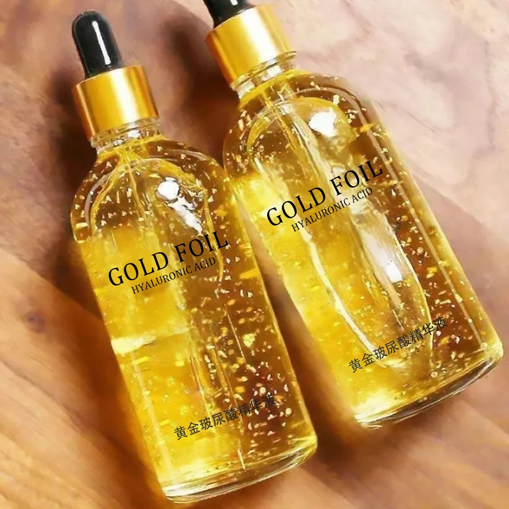 24k Gold Hyaluronic Acid Nicotinamide Face Serum - 100ml