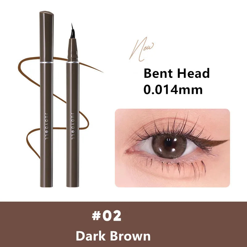 Judydoll Ultra-Fine Liquid Eyeliner Pen Matte Lying Silkworm Eye Lash Pencil Fast Dry Smooth Lasting Eye Shadow Stick Makeup