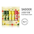 5 Pieces/Set Fruit Plant Fragrance Hand Cream Set, Moisturizing, Repairing, Anti-Drying Hand Lotion Set, Hand Skin Care Products