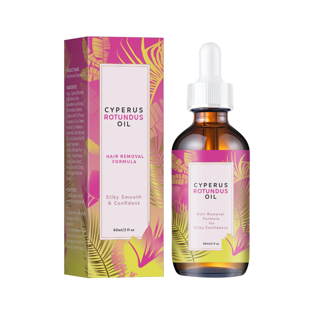Natural Hair Reduction Body Oil 60ml – Plant-Based Jojoba + Almond, Smooths Skin, Tames Hair & Provides All-Day Nourishment